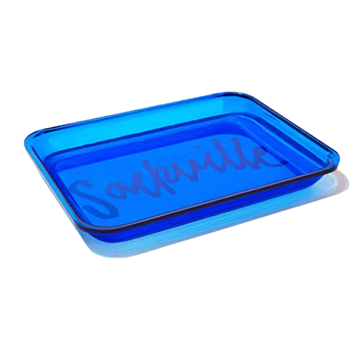 Sackville & Co. Blue Jelly Rolling Tray